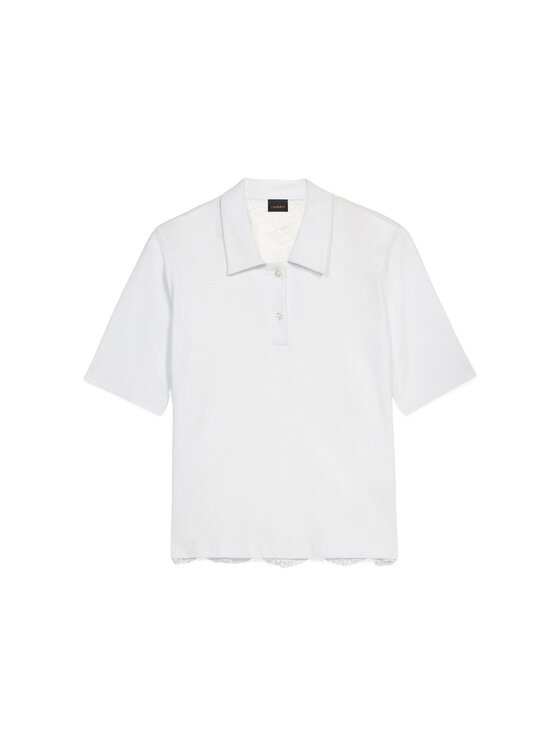Oltre Oltre T-shirt G067J004287N011 Bianco Regular Fit