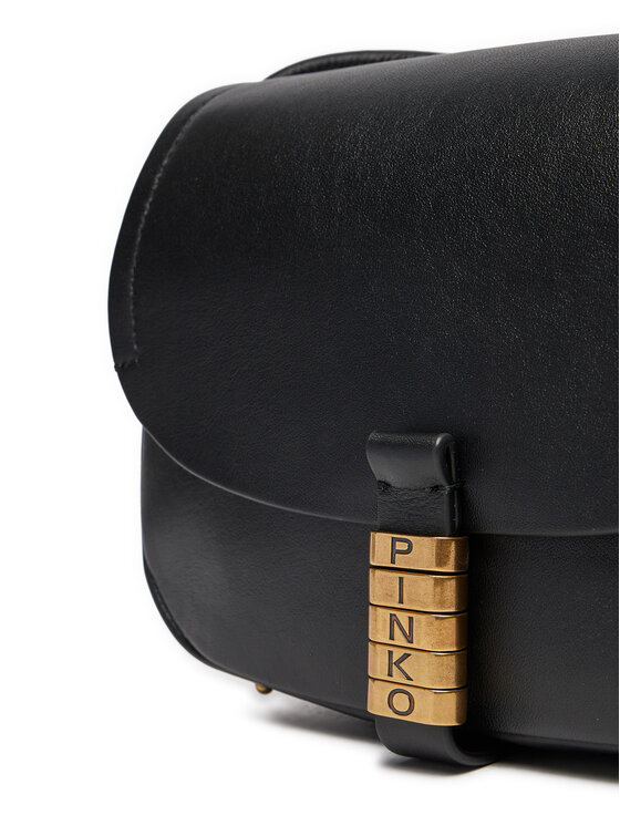 PINKO PINKO Rankinė Saddle Mini AI 24-25 PLTT 103831 A1ZX Juoda