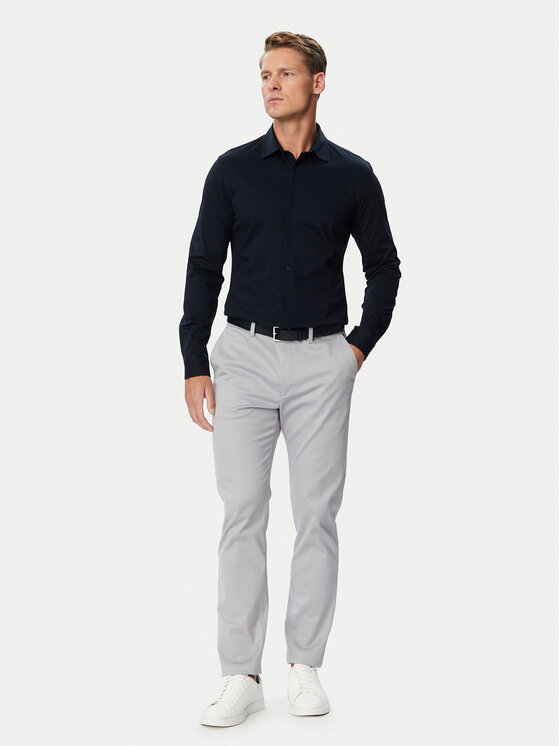 BOSS BOSS Särk Mysoft 50519748 Tumesinine Regular Fit