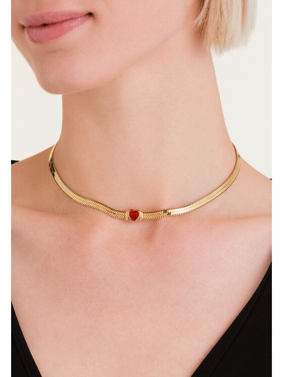 Rosefield Rosefield Naszyjnik Heart Collection Kolorowy