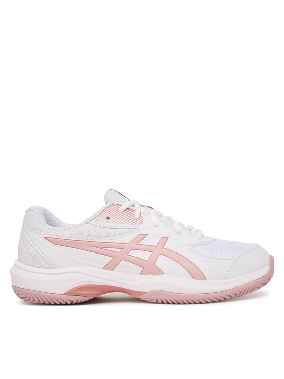 Asics Asics Обувки за тенис Gel-Game Gs Clay/Oc 1044A082 Бял