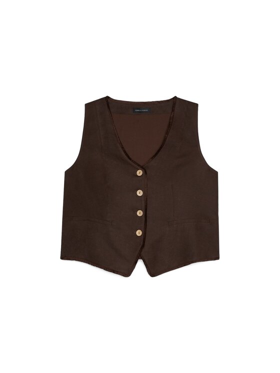 Fiorella Rubino Fiorella Rubino Marynarka L003T000068N0V2 Brązowy Regular Fit