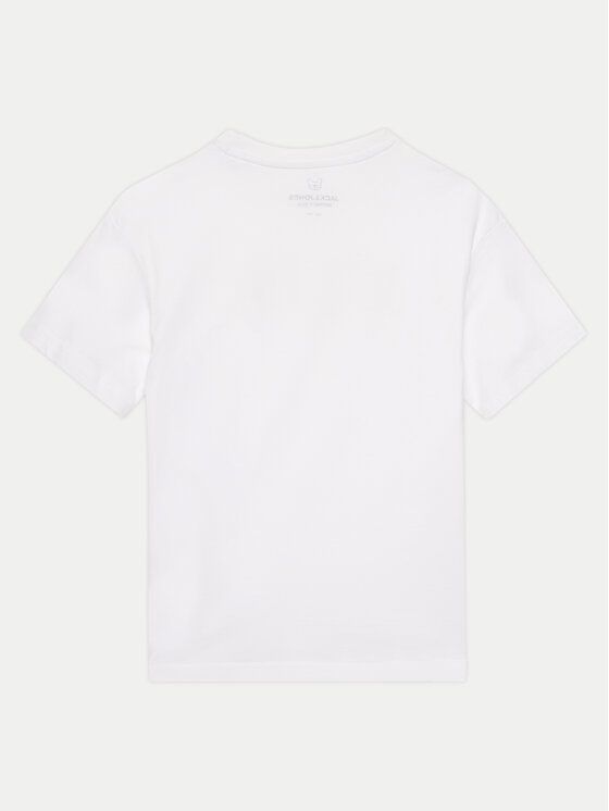 Jack&Jones Junior Jack&Jones Junior T-shirt Cory 12249670 Bijela Loose Fit