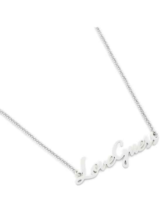 Guess Guess Náhrdelník JUBN70 048JW Stříbrná