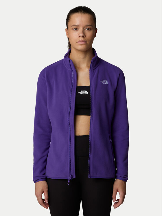 The North Face The North Face Flis Glacier NF0A855O Vijolična Regular Fit