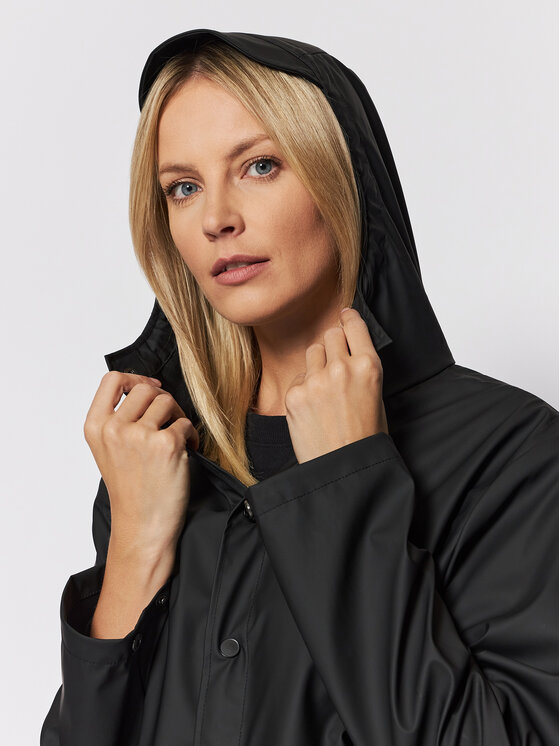 Rains Rains Geacă de ploaie Unisex 12020 Negru Regular Fit