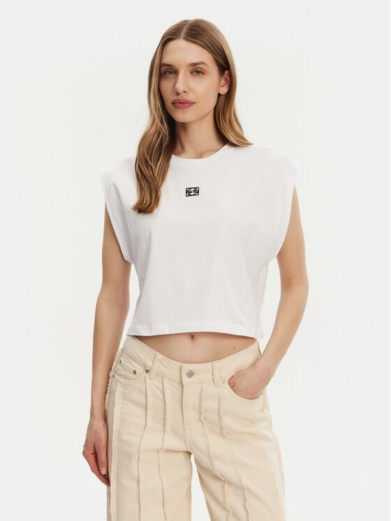 Noisy May Noisy May Póló Speedy 27033493 Fehér Regular Fit