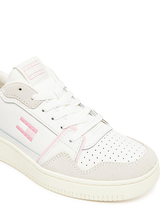 Tommy Jeans Tommy Jeans Tenisice Tjw Retro Basket Sneaker EN0EN02818 Écru