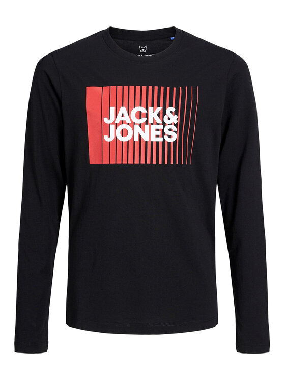 Jack&Jones Junior Jack&Jones Junior Majica 12244209 Crna Regular Fit