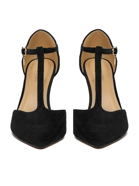 Nine West Nine West Pantofi cu toc subțire CEO-CD25-193-1 Negru