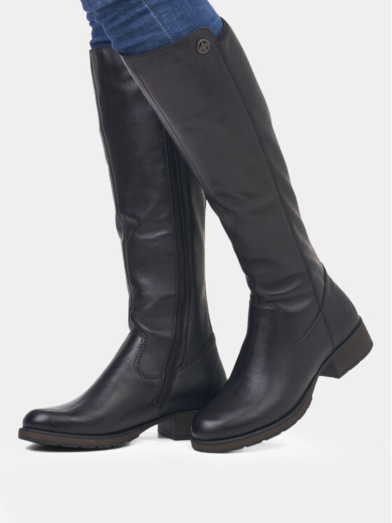 Rieker Rieker Ботуши Z9591-01 Черен