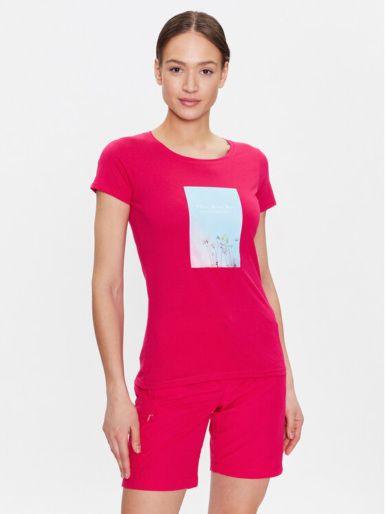 Regatta Majica Breezed III RWT282 Roza Regular Fit