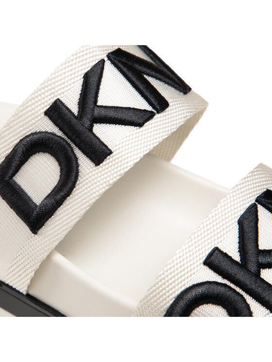 DKNY DKNY Klapki Tee K1136610 Beżowy