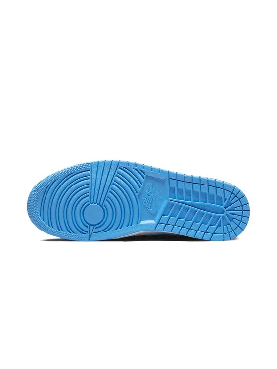 Nike Nike Sneakersy Air Jordan 1 Mid University Blue Grey Modrá