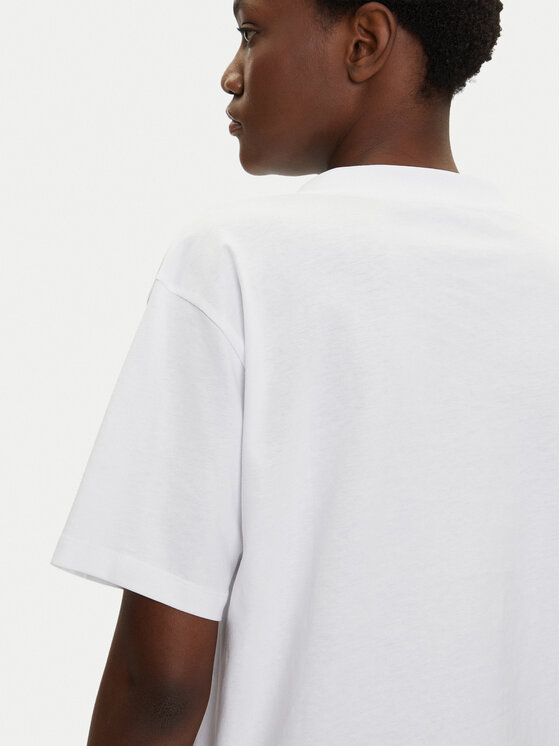 KARL LAGERFELD KARL LAGERFELD T-särk A2W17104 Valge Relaxed Fit