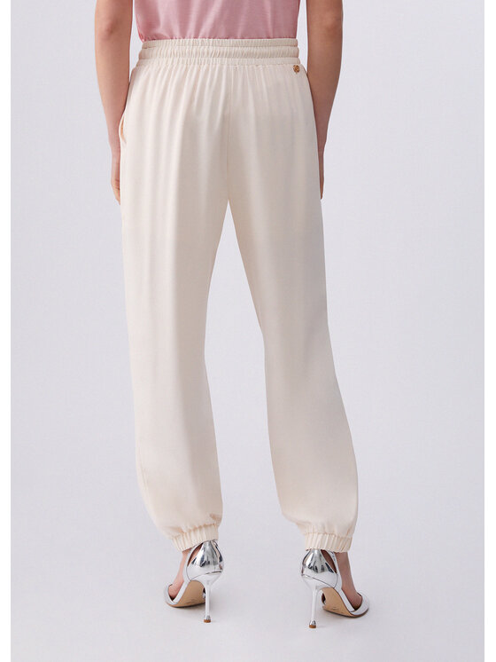 Liu Jo Liu Jo Pantaloni di tessuto TA6193TS923X0659 Beige Regular Fit