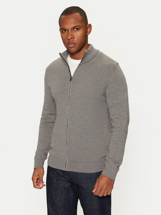 s.Oliver s.Oliver Strickjacke 2152205 Grau Regular Fit