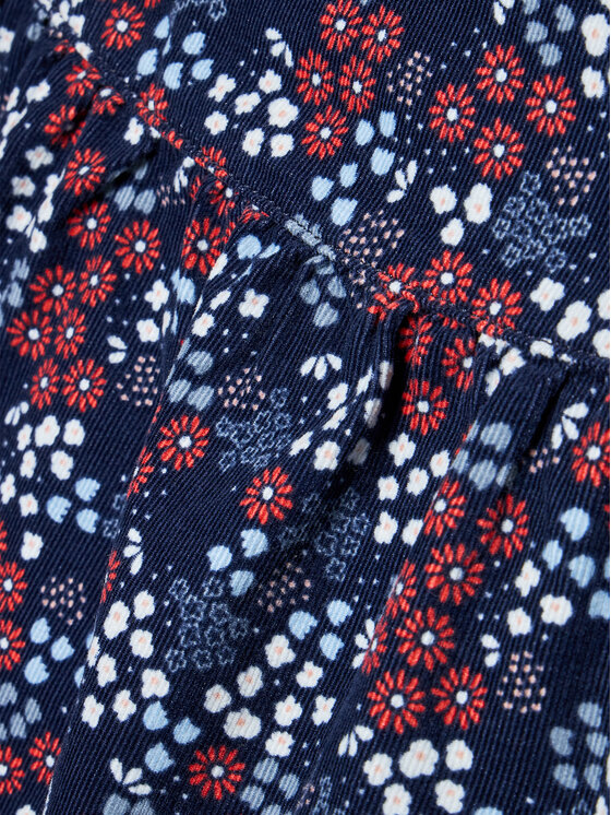 United Colors Of Benetton United Colors Of Benetton Vsakodnevna obleka 45GBGT006 Mornarsko modra Regular Fit