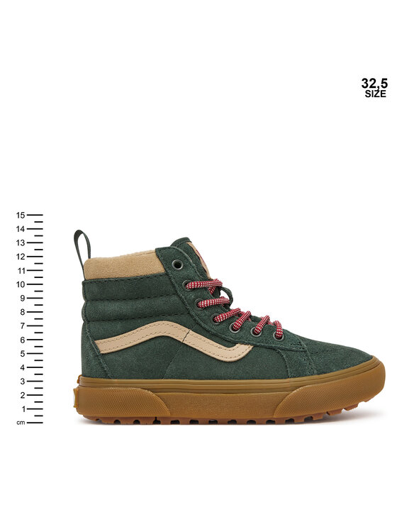 Vans Vans Sneakersy SK8 Hi Insulated VN000V91TD81 Zielony ciemny