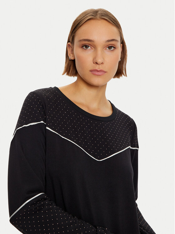 Liu Jo Liu Jo Bluză TF4270 FS576 Negru Regular Fit