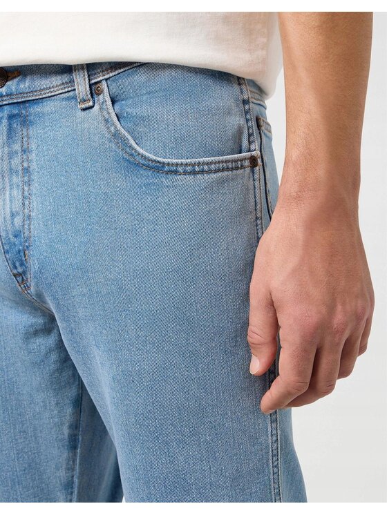 Wrangler Wrangler Jeansy Texas Slim Niebieski Slim Fit
