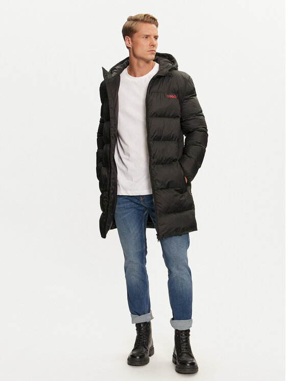 HUGO HUGO Télikabát Mati 2441 50521815 Fekete Regular Fit