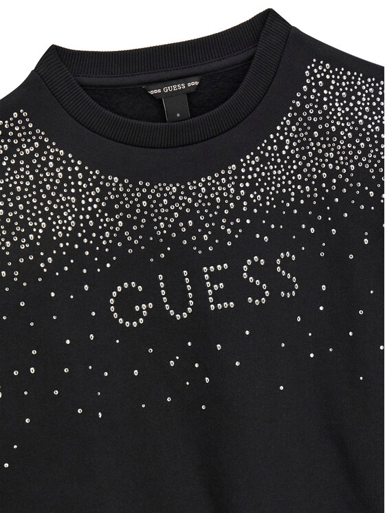 Guess Guess Bluza J6BQ02 K6084 Czarny Relaxed Fit