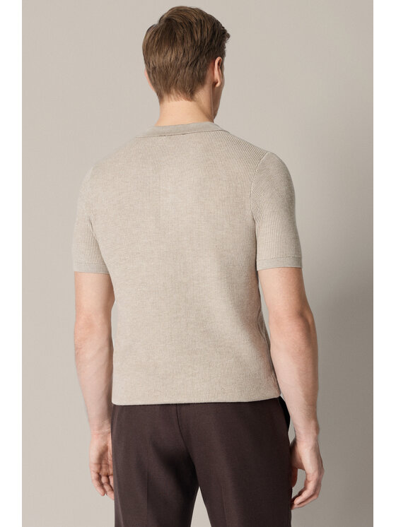 Lancerto Lancerto Polo Jacopo PO073126000034 Beżowy Regular Fit