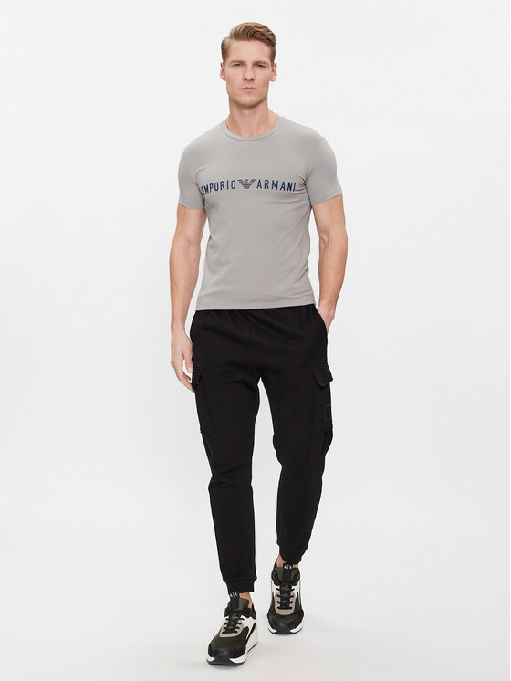 Emporio Armani Underwear Emporio Armani Underwear T-Shirt 111035 4R516 05543 Szary Regular Fit