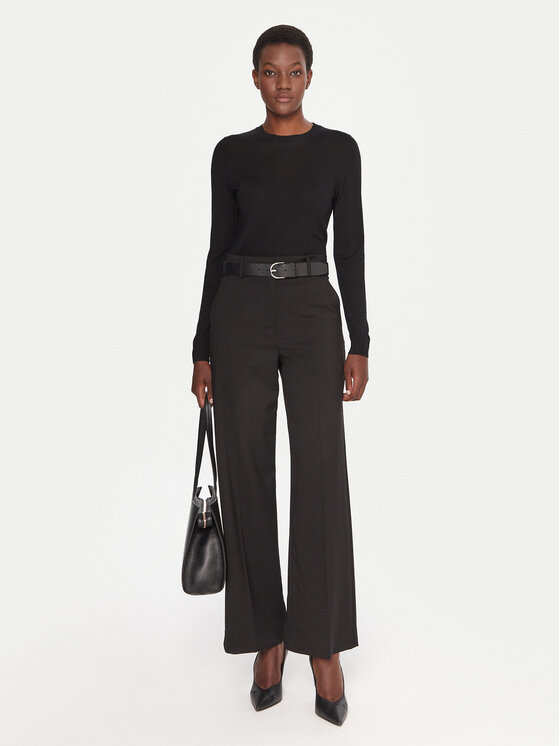 BOSS BOSS Пуловер Ferpina 50544987 Черен Slim Fit