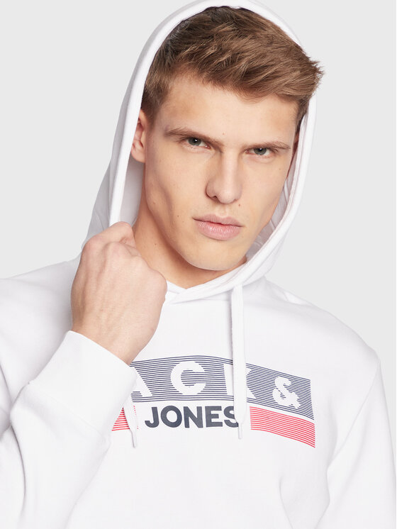 Felpa Corp Logo 12152840 Bianco Regular Fit
