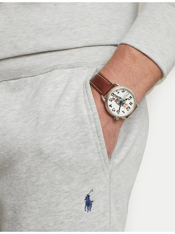 Polo Ralph Lauren Polo Ralph Lauren Долнище анцуг 710793939002 Сив Relaxed Fit