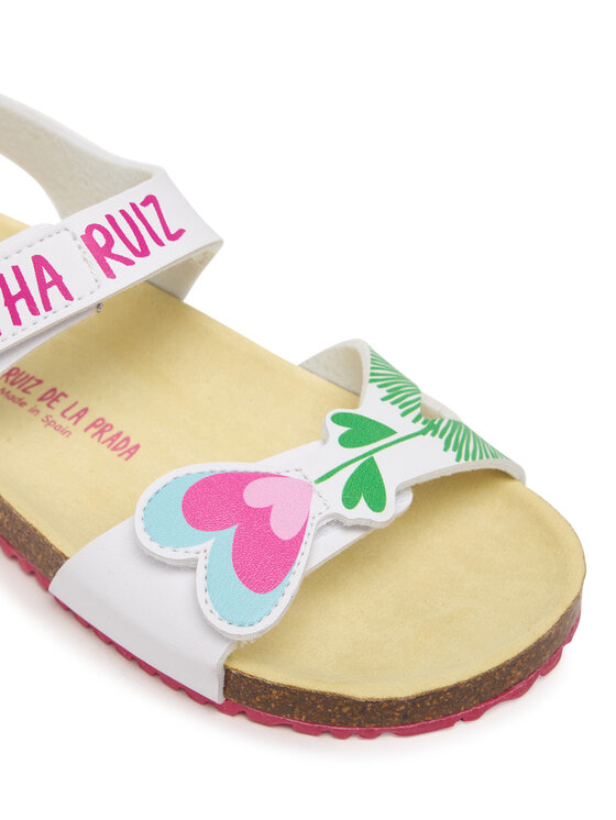 Agatha Ruiz de la Prada Agatha Ruiz de la Prada Босоніжки 262979 S Білий