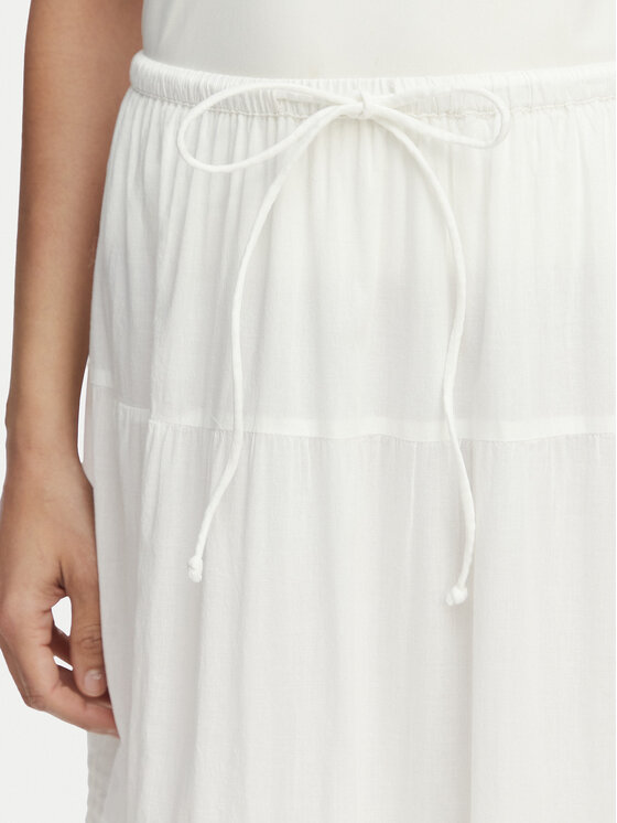 Vero Moda Vero Moda Maxi sukně Sandy 10345282 Bílá Regular Fit