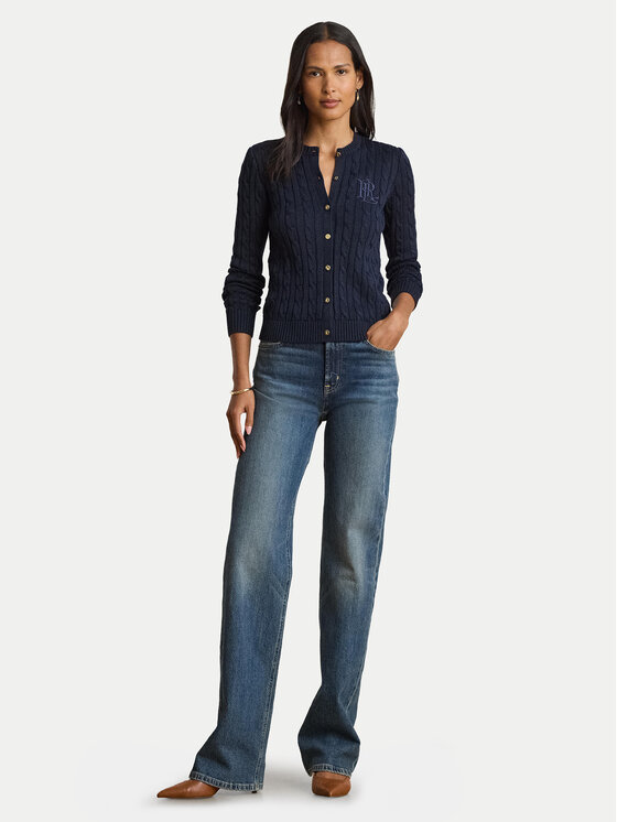 LAUREN RALPH LAUREN LAUREN RALPH LAUREN Kardigan 200P14040002 Tamnoplava Regular Fit