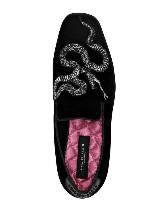 PHILIPP PLEIN PHILIPP PLEIN Loafersy 1607 Czarny