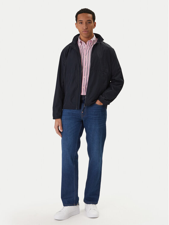 Tommy Hilfiger Tommy Hilfiger Geacă Branded MW0MW42502 Bleumarin Regular Fit