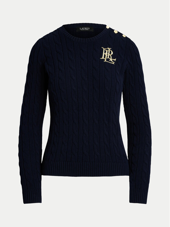 LAUREN RALPH LAUREN LAUREN RALPH LAUREN Sveter 200932223003 Tmavomodrá Regular Fit