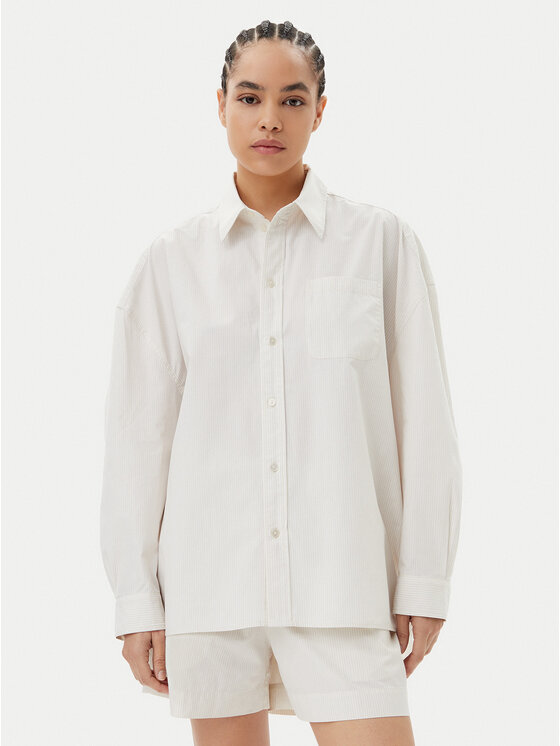 Herskind Herskind Košile Lex 5567172 Écru Relaxed Fit
