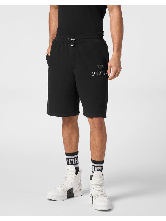 PHILIPP PLEIN PHILIPP PLEIN Szorty sportowe 31711 Czarny Jogger Fit
