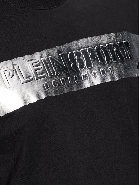 Plein Sport Plein Sport T-shirt Round Neck Ss AACC MTK6543 SJY001N Nero Regular Fit