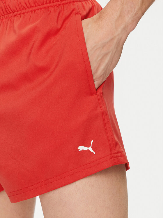 Puma Puma Szorty kąpielowe 907658 Czerwony Regular Fit