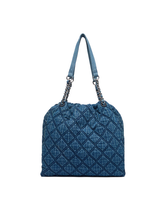 Tommy Hilfiger Tommy Hilfiger Borsetta Th Feminine Tote Denim AW0AW18866 Blu