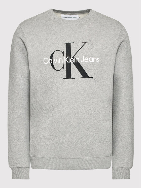 Calvin Klein Jeans Calvin Klein Jeans Mikina J30J320933 Šedá Regular Fit