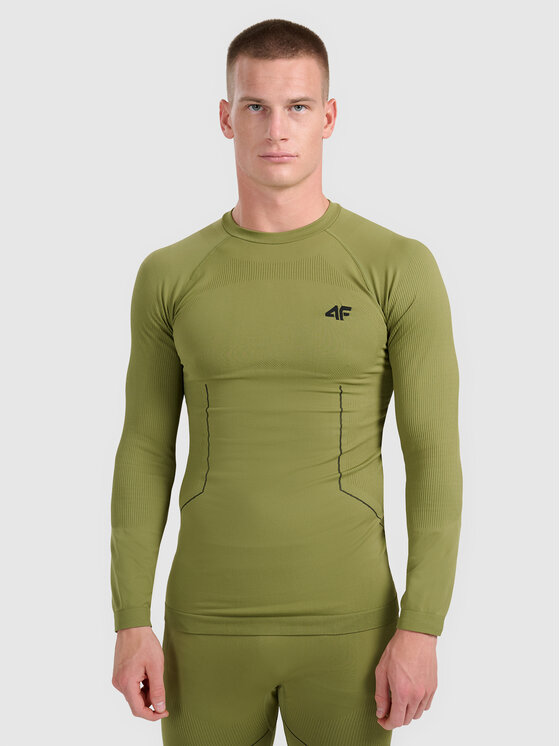 4F 4F Bielizna termoaktywna górna APRES SKI Khaki