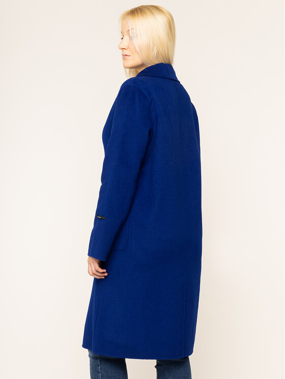 Persona by Marina Rinaldi Persona by Marina Rinaldi Вовняне пальто 1013059 Cиній Regular Fit