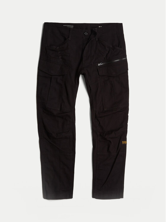 G-Star Raw G-Star Raw Auduma bikses Zip Cargo 3D D25665-D846 Melns Tapered Fit