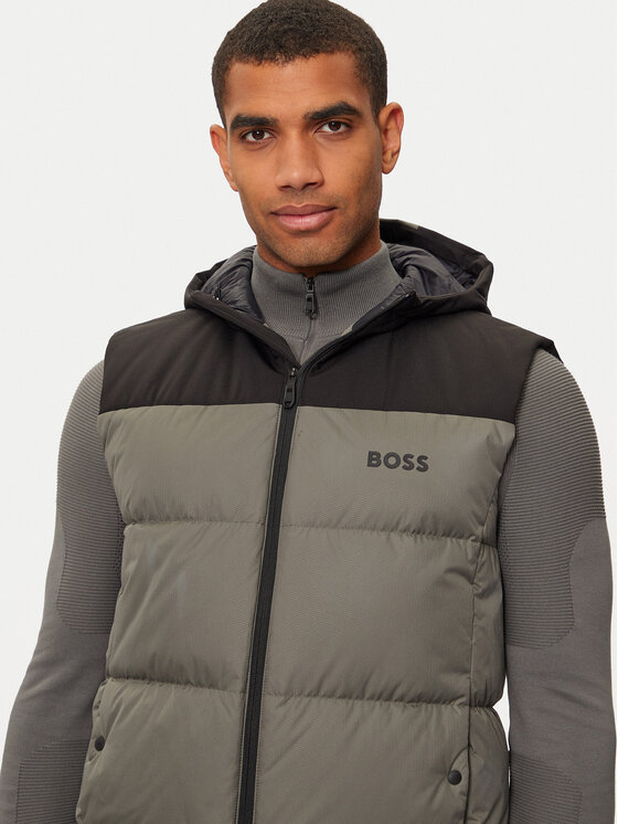 BOSS Boss Weste V_Hamar 2 50522646 Grau Regular Fit