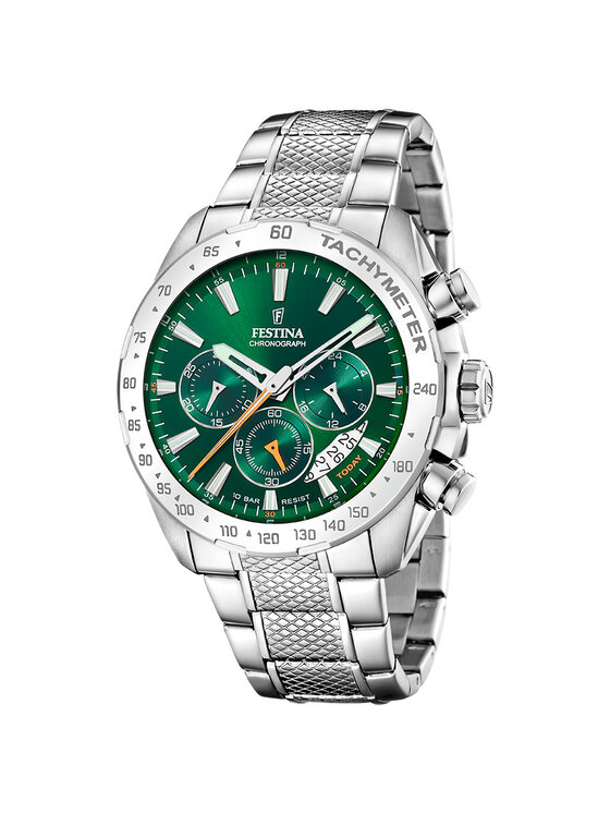 Festina Festina Zegarek F20668-3 Srebrny