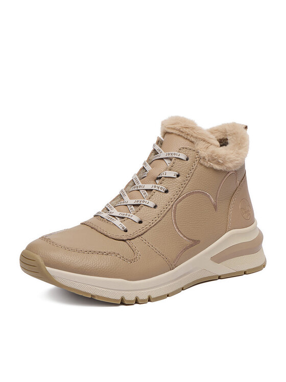 Rieker Rieker Schnürschuhe CEO-M6606-20 Beige